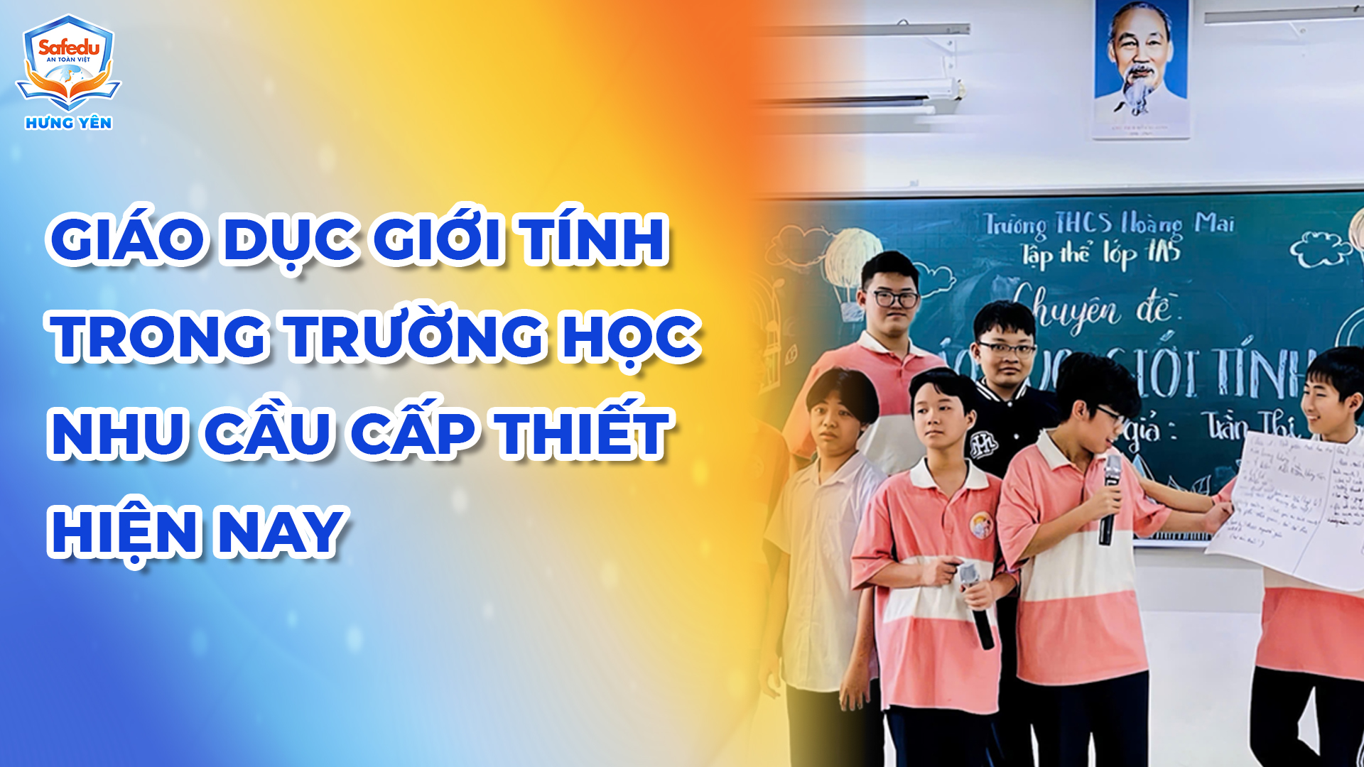 Giáo dục giới tính Safedu Hưng Yên